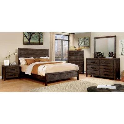 Hayes 5 Drawer Chest Light Brown/Dark Gray - HOMES: Inside + Out 2 Hayes 5 Drawer Chest Light Brown/Dark Gray - HOMES: Inside + Out - Image 2