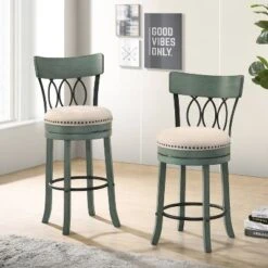 Set Of 2 24" Darlowe Swivel Counter Height Barstools - HOMES: Inside + Out 10 Set Of 2 24" Darlowe Swivel Counter Height Barstools - HOMES: Inside + Out -HOMES: Inside + Out Store GUEST 76177f2e ba87 48b7 9027 c99f9200fdb7