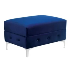Elmhurst Glam Deep Button Tufted Ottoman - HOMES: Inside + Out -HOMES: Inside + Out Store GUEST 772213bb a657 4716 b6ba bbfccdee54ed