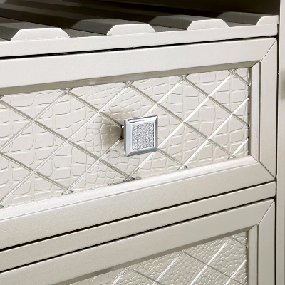 Jenra 2 Drawer Buffet Server Champagne - HOMES: Inside + Out 4 Jenra 2 Drawer Buffet Server Champagne - HOMES: Inside + Out - Image 4