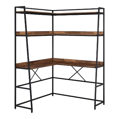 Clydebank Corner Desk With Bookcase And USB Plug - HOMES: Inside + Out 5 Clydebank Corner Desk With Bookcase And USB Plug - HOMES: Inside + Out - Image 5