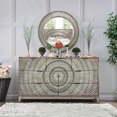 Atwater 7 Drawer Dresser Antique Gray - HOMES: Inside + Out 1 Atwater 7 Drawer Dresser Antique Gray - HOMES: Inside + Out