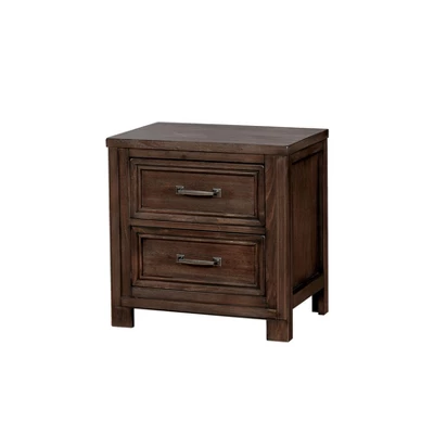 Veda 2 Drawers Nightstand - HOMES: Inside + Out 4 Veda 2 Drawers Nightstand - HOMES: Inside + Out - Image 4