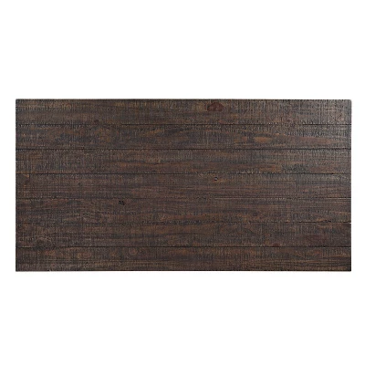 7pc Strasbourg Rustic Dining Table Set Antique Black - HOMES: Inside + Out 5 7pc Strasbourg Rustic Dining Table Set Antique Black - HOMES: Inside + Out - Image 5