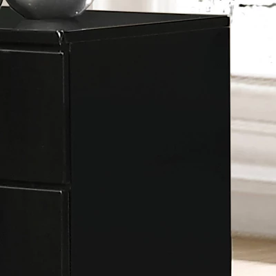 Spyna 2 Drawers Nightstand - HOMES: Inside + Out 4 Spyna 2 Drawers Nightstand - HOMES: Inside + Out - Image 4