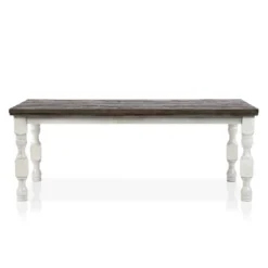 78" Cambrien Rustic Two-Tone Dining Table Antique White/Gray - HOMES: Inside + Out 9 78" Cambrien Rustic Two-Tone Dining Table Antique White/Gray - HOMES: Inside + Out -HOMES: Inside + Out Store GUEST 8a60bdce e7c8 40f9 a8f8 0b4eaf951343