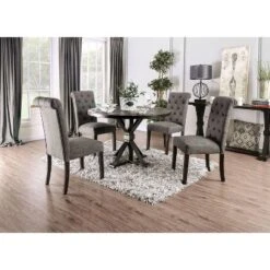 Greiger Round Dining Table Black - HOMES: Inside + Out -HOMES: Inside + Out Store GUEST 915ed93d 45e8 4a9e 8bb5 5d95ed03336c