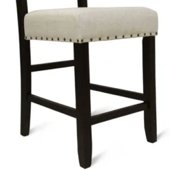 2pk Eliza Button Tufted Counter Height Barstool Black/Beige - HOMES: Inside + Out 6 2pk Eliza Button Tufted Counter Height Barstool Black/Beige - HOMES: Inside + Out -HOMES: Inside + Out Store GUEST 9174a7c6 e1ae 40c0 b828 344258ff2894