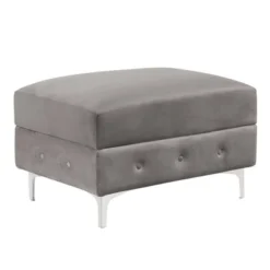 Elmhurst U Shaped Deep Button Tufted Sectional With Ottoman - HOMES: Inside + Out -HOMES: Inside + Out Store GUEST 95ccd0ed 2230 4b42 848c a3221e2ead84