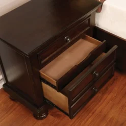Mariotti Felt Lined Top Drawer Nightstand Brown Cherry - HOMES: Inside + Out -HOMES: Inside + Out Store GUEST 99cc6c0b 7b71 4bcd bfd8 1ea45a10b6c8