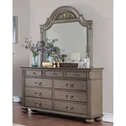 5pc Pennings Traditional Bedroom Set Gray - HOMES: Inside + Out -HOMES: Inside + Out Store GUEST 9c511e9c b6f8 4227 b390 9cf8bac67233 1