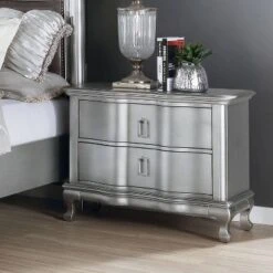 3pc Queen Bentlee Bedroom Set With 2 Nightstands Silver/Warm Gray - HOMES: Inside + Out 14 3pc Queen Bentlee Bedroom Set With 2 Nightstands Silver/Warm Gray - HOMES: Inside + Out -HOMES: Inside + Out Store GUEST 9d3d8668 5a58 4783 bdcf 9abfeab86528