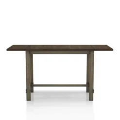 70" Entera Expandable Counter Height Dining Table Dark Walnut/Chestnut - HOMES: Inside + Out -HOMES: Inside + Out Store GUEST a95697fe d3f2 4f4f 946c 861b2fb0b54e