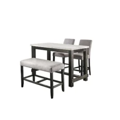 4pc Norelo Counter Height Dining Set - HOMES: Inside + Out -HOMES: Inside + Out Store GUEST ad4081e5 497f 4484 b729 8737ef5dbbb3