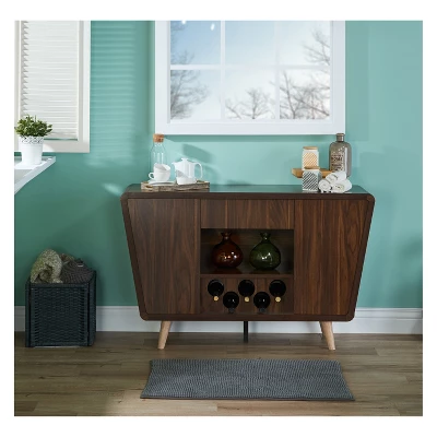 Hamby Transitional Buffet Dark Walnut - HOMES: Inside + Out 1 Hamby Transitional Buffet Dark Walnut - HOMES: Inside + Out