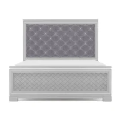 6pc Tenaya Bedroom Set Silver/Gray - HOMES: Inside + Out -HOMES: Inside + Out Store GUEST af9fec35 9b95 4e37 adaa 0c9947014552 1
