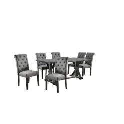 7pc Hepburn Dining Set - HOMES: Inside + Out -HOMES: Inside + Out Store GUEST b522e7e2 f7f8 49fc abfd f61a775f9aff
