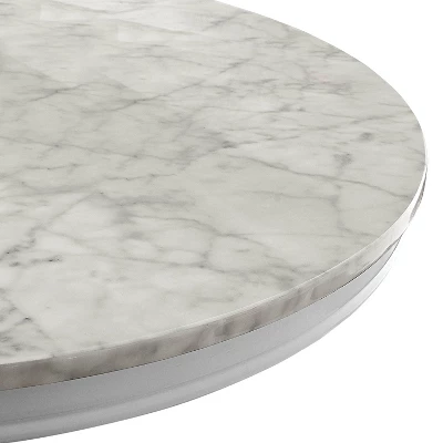 Kennegad Round Dining Table White - HOMES: Inside + Out 6 Kennegad Round Dining Table White - HOMES: Inside + Out - Image 6