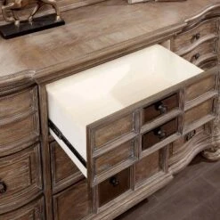 2pc Lellen Dresser And Mirror Set Rustic Natural Tone - HOMES: Inside + Out -HOMES: Inside + Out Store GUEST bb3d6e98 bee0 4634 8867 8c30714e5825