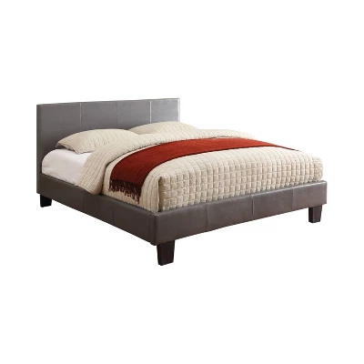Lizsa Leatherette Upholstered Eastern Bed - HOMES: Inside + Out 5 Lizsa Leatherette Upholstered Eastern Bed - HOMES: Inside + Out - Image 5