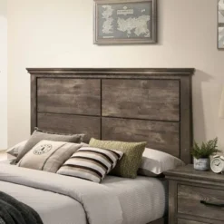 3pc Jacobi Bed With 2 Nightstands Gray - HOMES: Inside + Out -HOMES: Inside + Out Store GUEST c57e6cf9 5958 49fa 92b8 4db4b1c4d0c2