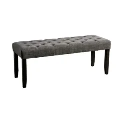 Hepburn Tufted Bench - HOMES: Inside + Out -HOMES: Inside + Out Store GUEST c74819d2 498e 411b 849a a05f43f4d25d