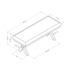 6pc Arga Solid Wood Dining Set Gray/Antique White - HOMES: Inside + Out -HOMES: Inside + Out Store GUEST d09b12f1 6932 4227 90bc 99134b5e4c14