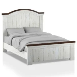 3pc Willow Rustic Bedroom Set With 2 Nightstands Distressed White/Walnut - HOMES: Inside + Out 11 3pc Willow Rustic Bedroom Set With 2 Nightstands Distressed White/Walnut - HOMES: Inside + Out -HOMES: Inside + Out Store GUEST d2e37873 f63c 47c8 9f67 478c10c1c3ce