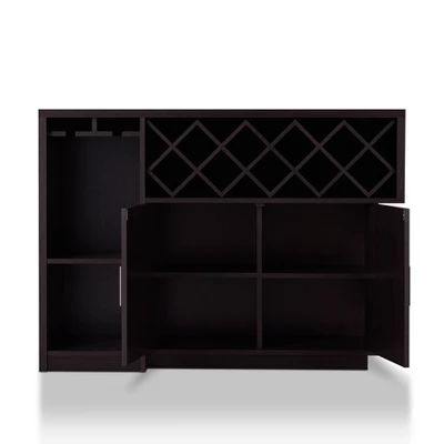 Harbinger Contemporary Multi Storage Buffet Cabinet Espresso - HOMES: Inside + Out 5 Harbinger Contemporary Multi Storage Buffet Cabinet Espresso - HOMES: Inside + Out - Image 5