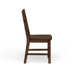 Set Of 2 Kopec Industrial Side Chairs Walnut - HOMES: Inside + Out -HOMES: Inside + Out Store GUEST d7b08ff4 c11d 42cd 8c39 57d45077f1cb