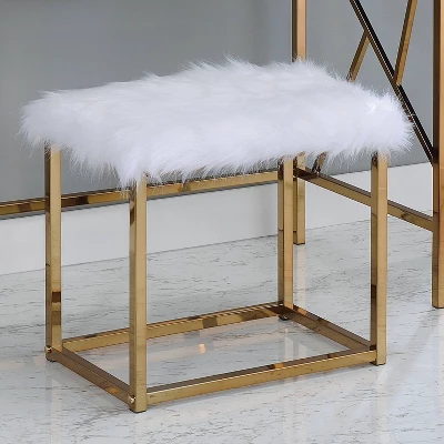 Burdette Contemporary Vanity Table Set - HOMES: Inside + Out 2 Burdette Contemporary Vanity Table Set - HOMES: Inside + Out - Image 2