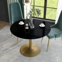 Koldfield Steel Base Round Dining Table - HOMES: Inside + Out 8 Koldfield Steel Base Round Dining Table - HOMES: Inside + Out -HOMES: Inside + Out Store GUEST da1ebfd4 165f 4f79 b97e 686e257c18e4