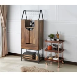 Meluse Multi Storage Wine Cabinet Light Hickory - HOMES: Inside + Out -HOMES: Inside + Out Store GUEST debfcb5b 5bbf 4a30 b0ea 95b1ddaf3717
