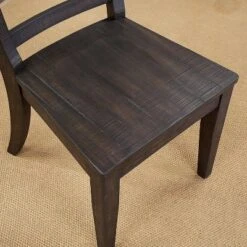 5pc Strasbourg Rustic Dining Table Set Antique Black - HOMES: Inside + Out -HOMES: Inside + Out Store GUEST e017c43e 05cb 473e 928a d9d651e53bb6