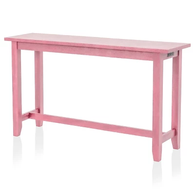 Rockland Counter Height Table With USB Port Antique Pink - HOMES: Inside + Out 3 Rockland Counter Height Table With USB Port Antique Pink - HOMES: Inside + Out - Image 3