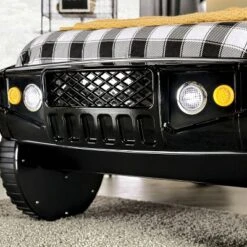 Twin Hemmer Speed Offroad Bed With Led Light Black - HOMES: Inside + Out -HOMES: Inside + Out Store GUEST e221f3cd 54bc 482e 8416 2e09b7374cbc