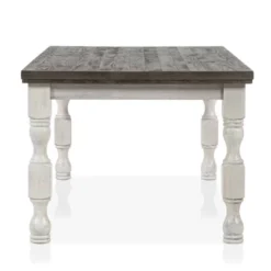 7pc Cambrien Rustic Farmhouse Dining Set Antique White/Gray - HOMES: Inside + Out -HOMES: Inside + Out Store GUEST e5a4e396 9adb 44bd bbfe 5c09d5e5d2ad