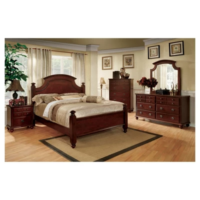 Synjak Nightstand Red - HOMES: Inside + Out 2 Synjak Nightstand Red - HOMES: Inside + Out - Image 2