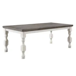 5pc Cambrien Rustic Farmhouse Dining Set Antique White/Gray - HOMES: Inside + Out 9 5pc Cambrien Rustic Farmhouse Dining Set Antique White/Gray - HOMES: Inside + Out -HOMES: Inside + Out Store GUEST e8e4b6fd 0c77 40d2 b522 a88611d541ff