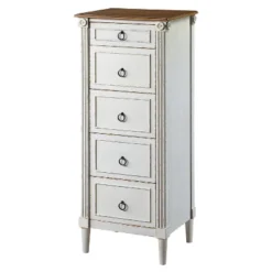 Latimer Traditional 5 Drawer Slim Chest - HOMES: Inside + Out -HOMES: Inside + Out Store GUEST eab0a639 5bcd 46de ac0e fa7e2010e2f5
