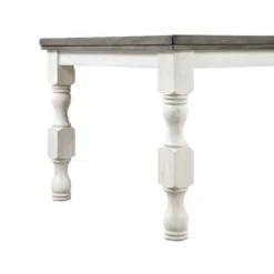 78" Cambrien Rustic Two-Tone Dining Table Antique White/Gray - HOMES: Inside + Out 11 78" Cambrien Rustic Two-Tone Dining Table Antique White/Gray - HOMES: Inside + Out -HOMES: Inside + Out Store GUEST f9130da8 d787 4ca4 9a39 8d81adcde8e6