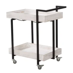 Ventner 2 Shelf Serving Cart - HOMES: Inside + Out -HOMES: Inside + Out Store GUEST fc5c35cb 983f 41e6 bb09 604613f19da8