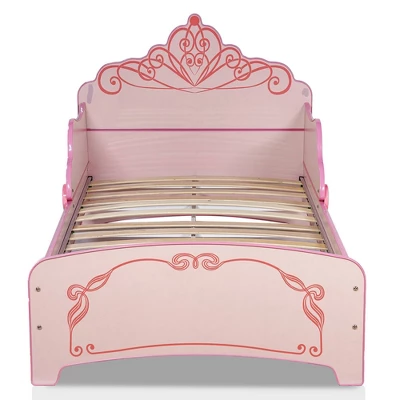 Twin Nemma Princess Crown Twin Bed Pink - Homes: Inside + Out 5 Twin Nemma Princess Crown Twin Bed Pink - Homes: Inside + Out - Image 5